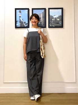 Hiroさん(レディース・158cm)の夏コーディネート