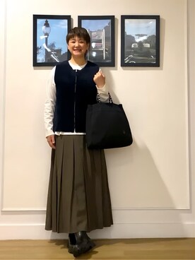 Hiroさん(レディース・158cm)の秋コーディネート