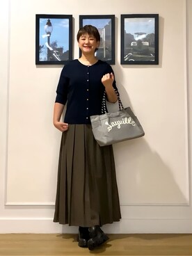 Hiroさん(レディース・158cm)の秋コーディネート