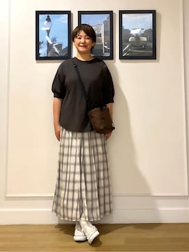 Hiroさん(レディース・158cm)の夏コーディネート
