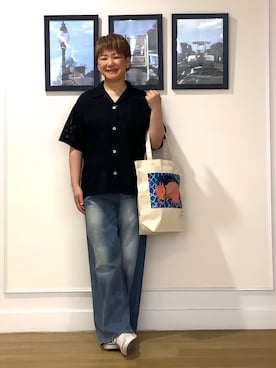 Hiroさん（レディース・158cm）の夏コーディネート
