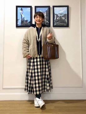 Hiroさん(レディース・158cm)の冬コーディネート
