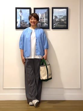 Hiroさん(レディース・158cm)の夏コーディネート