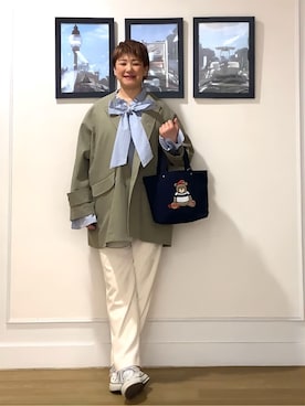 Hiroさん(レディース・158cm)の春コーディネート
