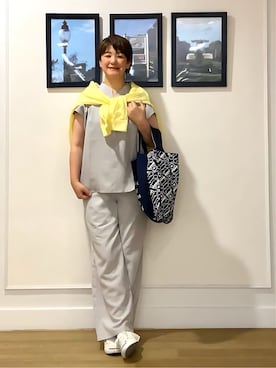 Hiroさん(レディース・158cm)の夏コーディネート