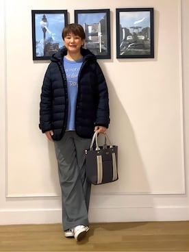 Hiroさん（レディース・158cm）の冬コーディネート