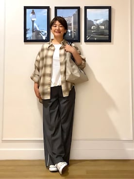 Hiroさん(レディース・158cm)の夏コーディネート