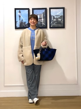 Hiroさん(レディース・158cm)の冬コーディネート
