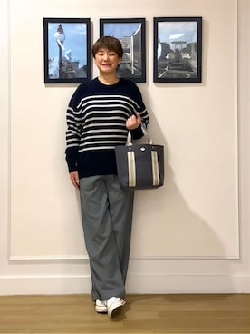 Hiroさん(レディース・158cm)の冬コーディネート