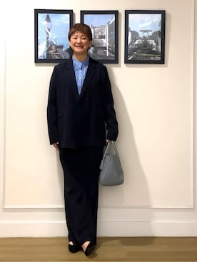 Hiroさん(レディース・158cm)の冬コーディネート