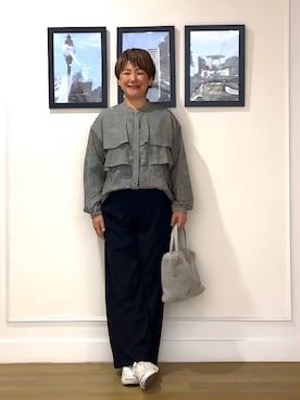 Hiroさん（レディース・158cm）の秋コーディネート