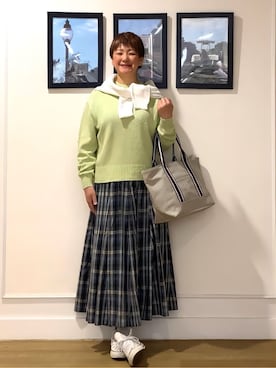 Hiroさん（レディース・158cm）の春コーディネート