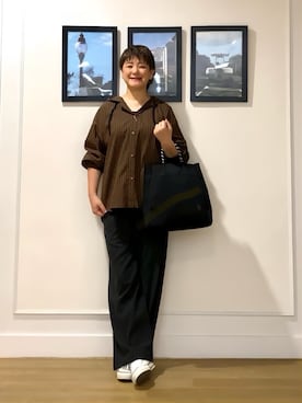 Hiroさん(レディース・158cm)の秋コーディネート
