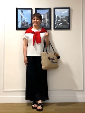Hiroさん(レディース・158cm)の夏コーディネート