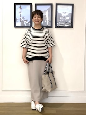 Hiroさん(レディース・158cm)の夏コーディネート