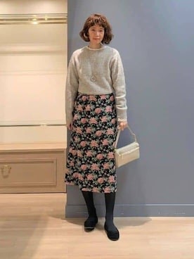 michiさん(レディース・160cm)の冬コーディネート