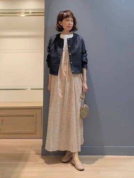 michiさん(レディース・160cm)の春コーディネート
