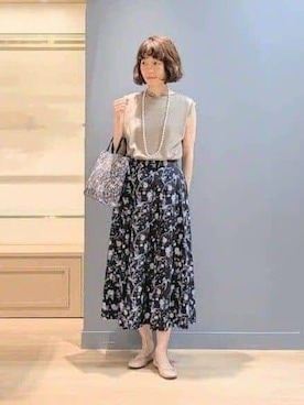 michiさん(レディース・160cm)の夏コーディネート