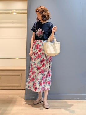 michiさん（レディース・160cm）の夏コーディネート