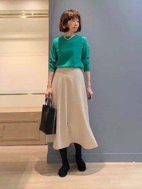 michiさん(レディース・160cm)の冬コーディネート