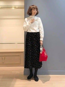 michiさん(レディース・160cm)の冬コーディネート