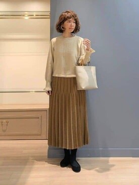 michiさん(レディース・160cm)の冬コーディネート
