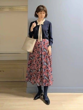 michiさん(レディース・160cm)の秋コーディネート
