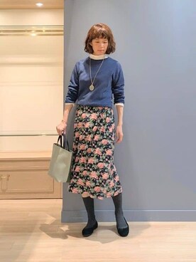 michiさん(レディース・160cm)の秋コーディネート