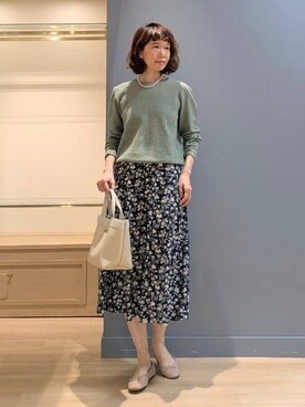 michiさん(レディース・160cm)の春コーディネート