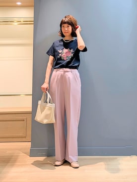 michiさん(レディース・160cm)の春コーディネート