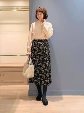 michiさん(レディース・160cm)の冬コーディネート