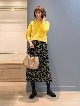 michiさん(レディース・160cm)の冬コーディネート