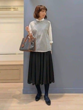 michiさん(レディース・160cm)の秋コーディネート
