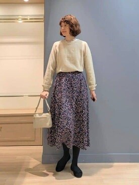 michiさん(レディース・160cm)の冬コーディネート
