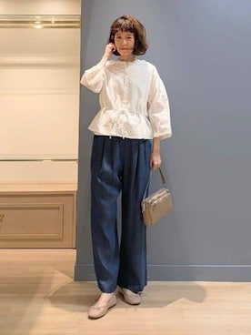 「SOUP（スープ）のアイテム」を使った、michiさん（レディース・160cm）の冬コーディネート