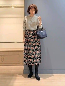 michiさん(レディース・160cm)の冬コーディネート