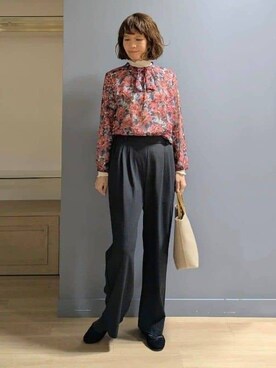 michiさん(レディース・160cm)の秋コーディネート