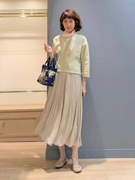 michiさん(レディース・160cm)の春コーディネート