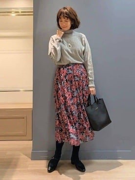 michiさん(レディース・160cm)の秋コーディネート
