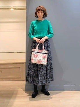 michiさん(レディース・160cm)の冬コーディネート