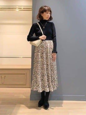 michiさん(レディース・160cm)の秋コーディネート