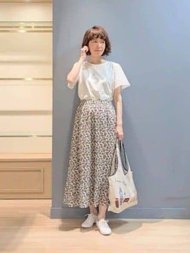 michiさん（レディース・160cm）の夏コーディネート