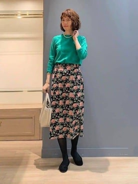 michiさん(レディース・160cm)の冬コーディネート