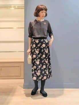 michiさん(レディース・160cm)の秋コーディネート