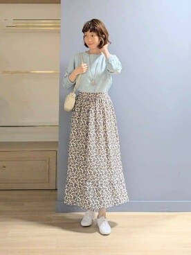 michiさん（レディース・160cm）の夏コーディネート