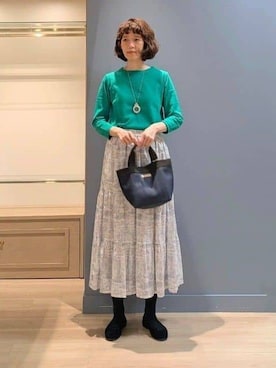michiさん(レディース・160cm)の冬コーディネート