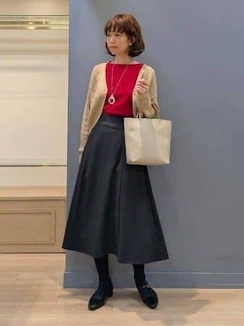 michiさん(レディース・160cm)の秋コーディネート