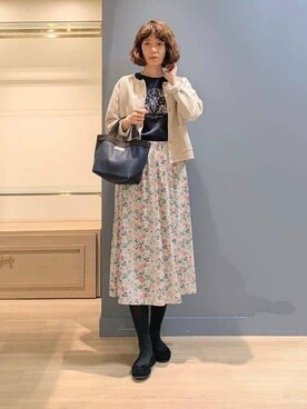 michiさん(レディース・160cm)の冬コーディネート
