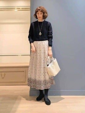 michiさん(レディース・160cm)の冬コーディネート