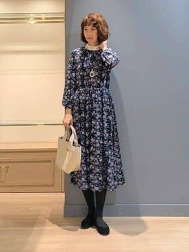 michiさん(レディース・160cm)の冬コーディネート